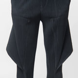 Unfold Pleated Trouser Black JF366-15