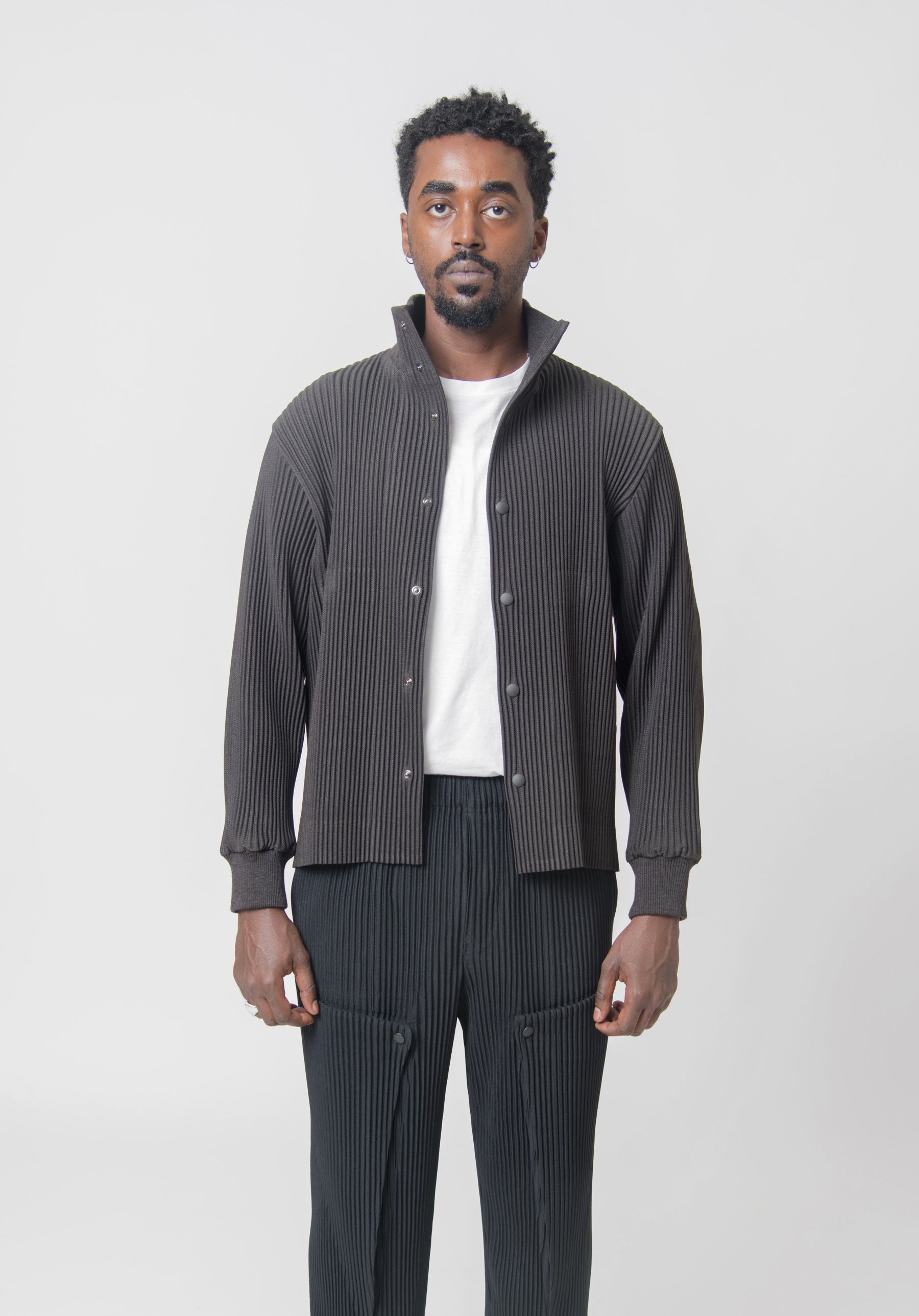 Kersey Pleated Jacket Brown FC308-44