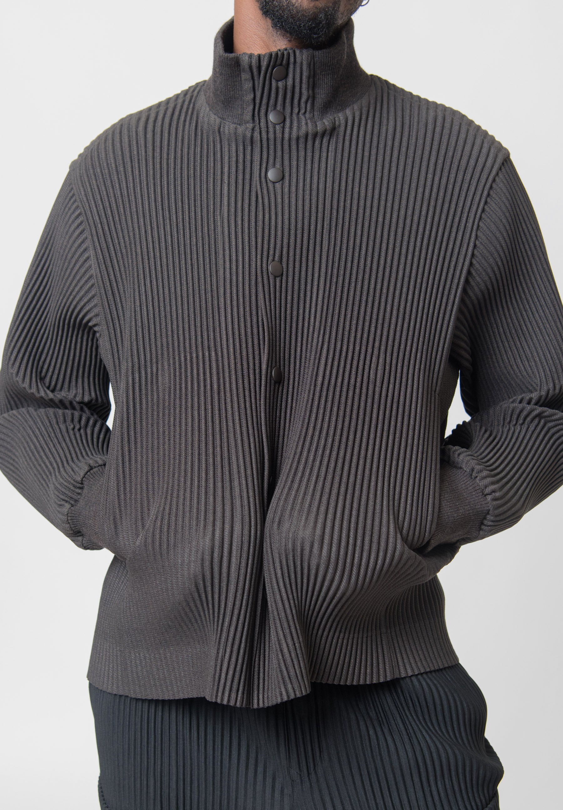 Kersey Pleated Jacket Brown FC308-44
