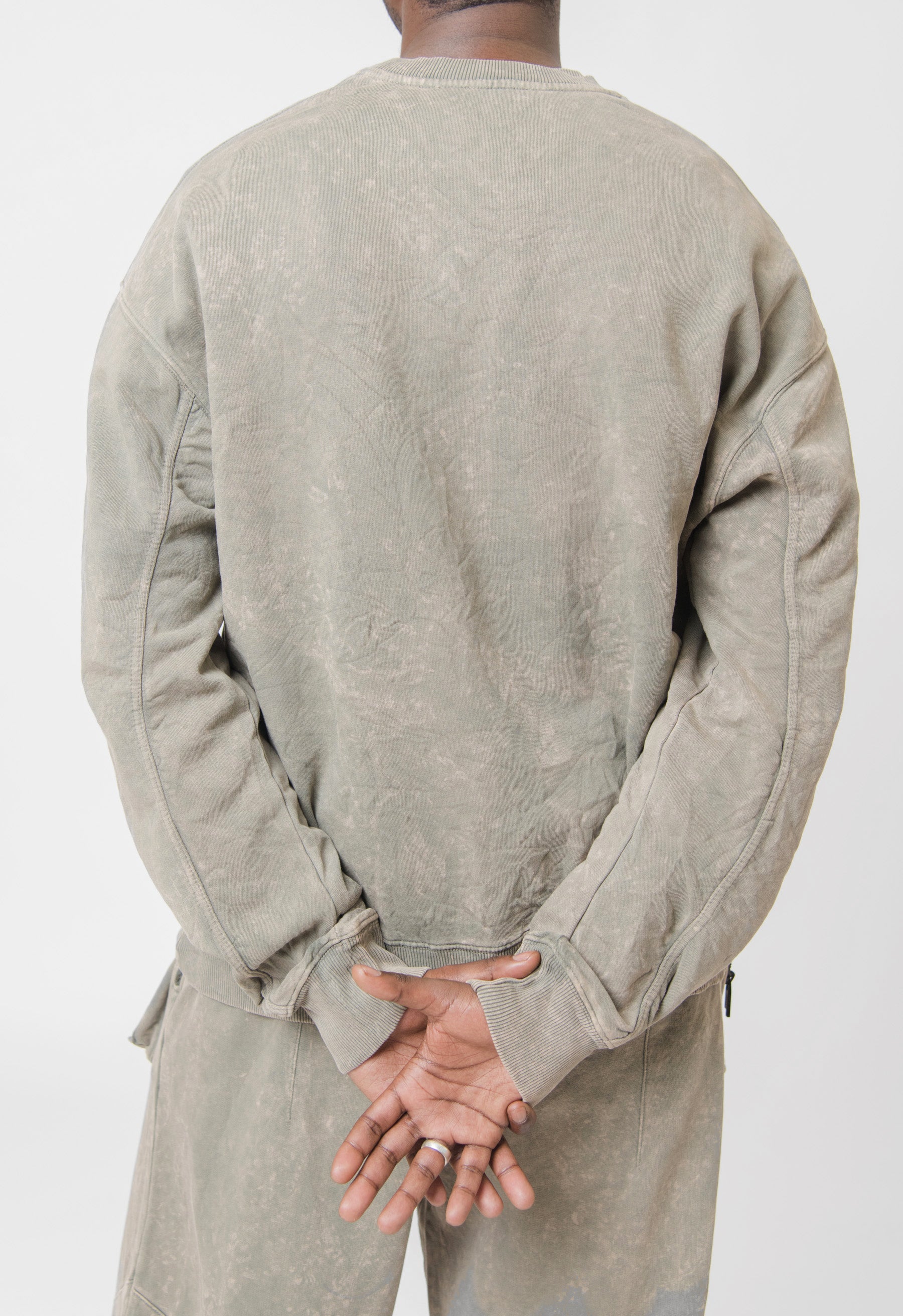 Uniform Crewneck Sweater Iron Grey ACWMW171