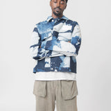 Hand Bleached Denim Jacket Blue ACWMH050
