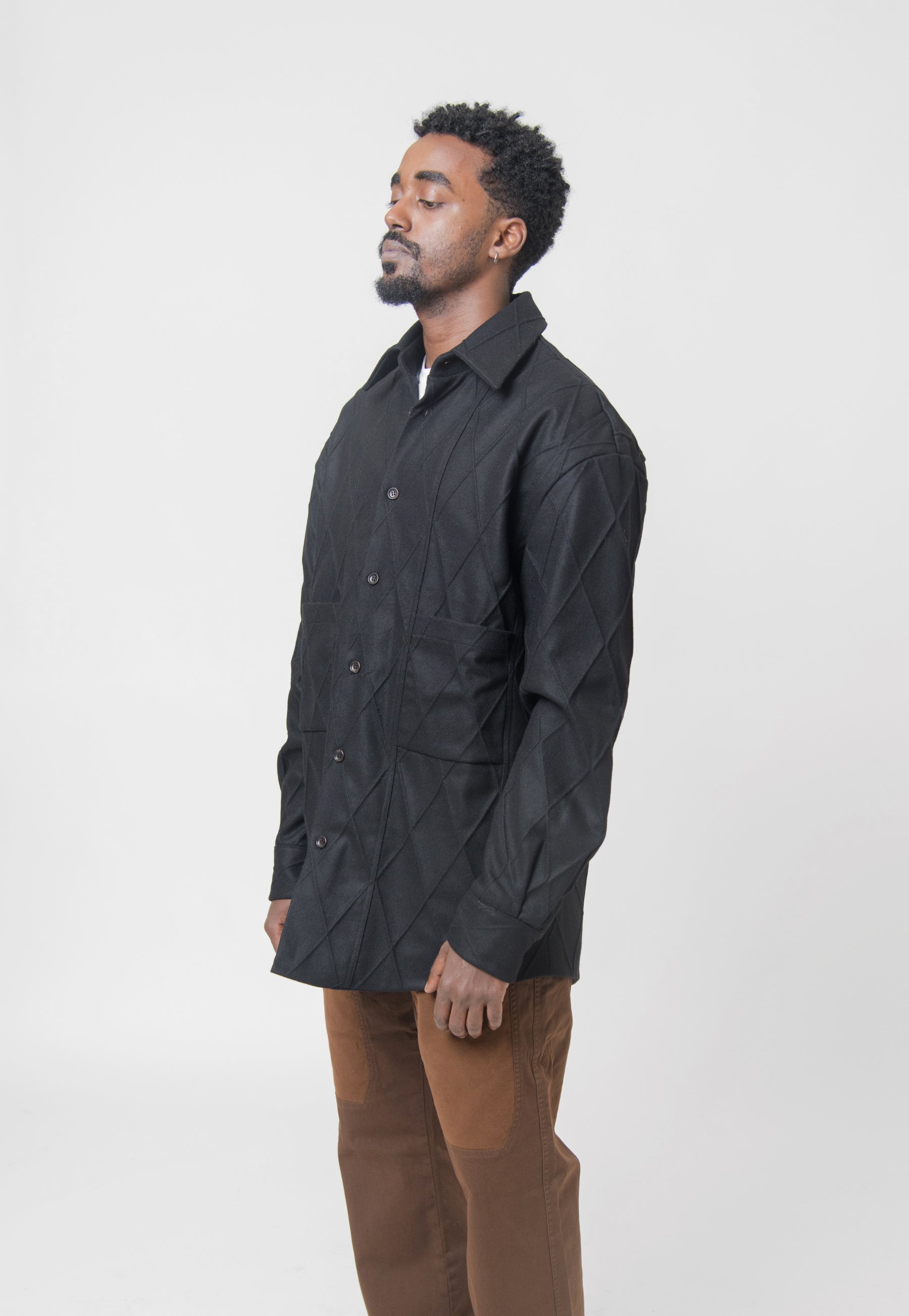 Shirt Jacket Black