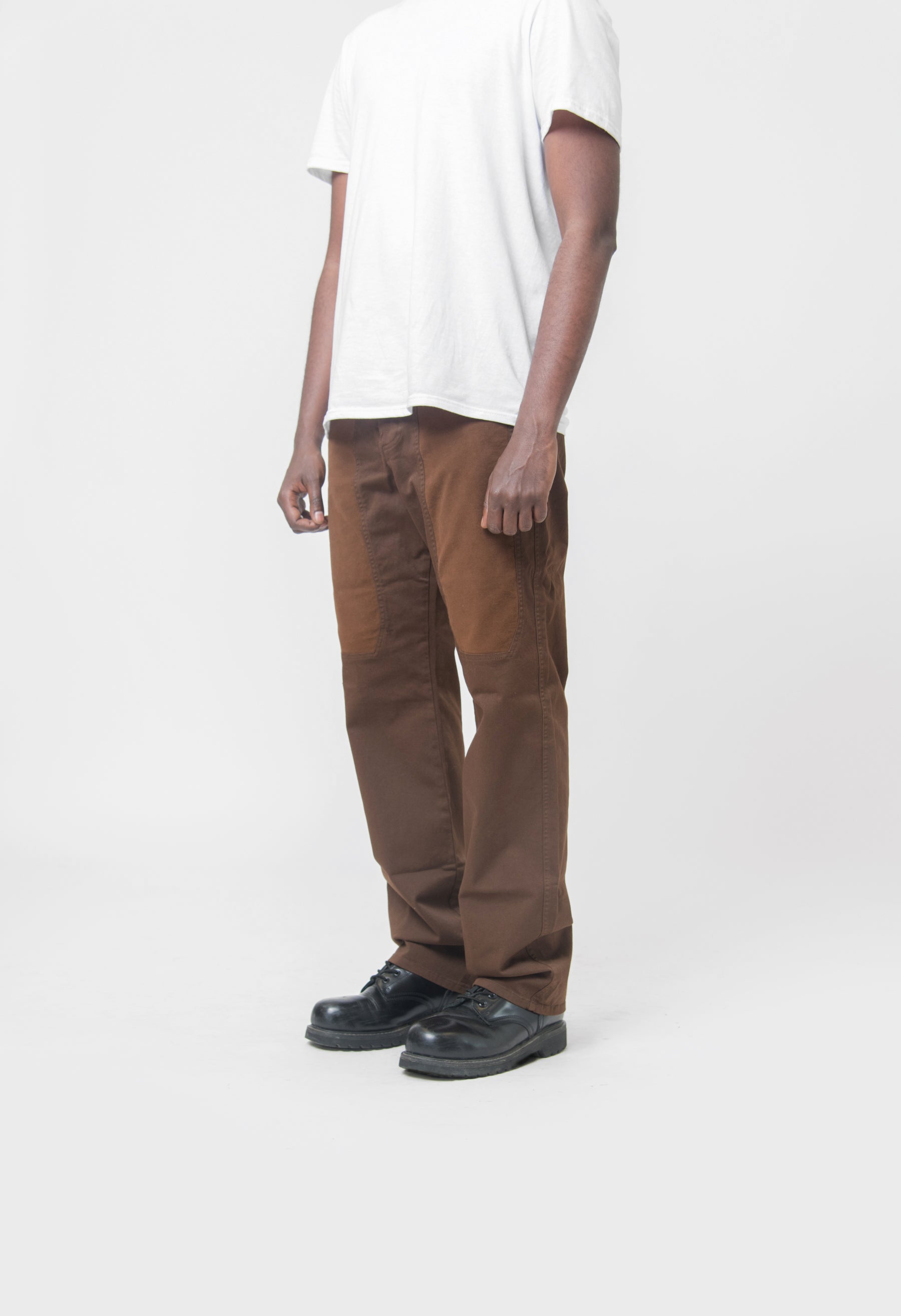 Denim Pants Brown