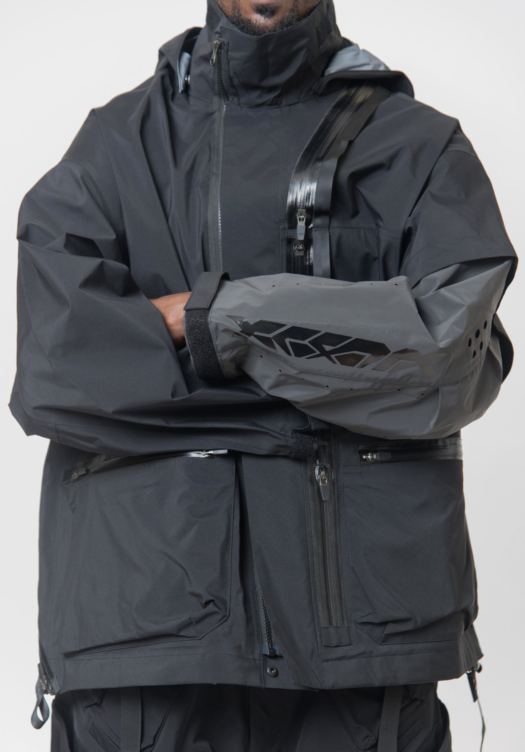 J115-GT 3L Gore-Tex Pro Interops Jacket Black