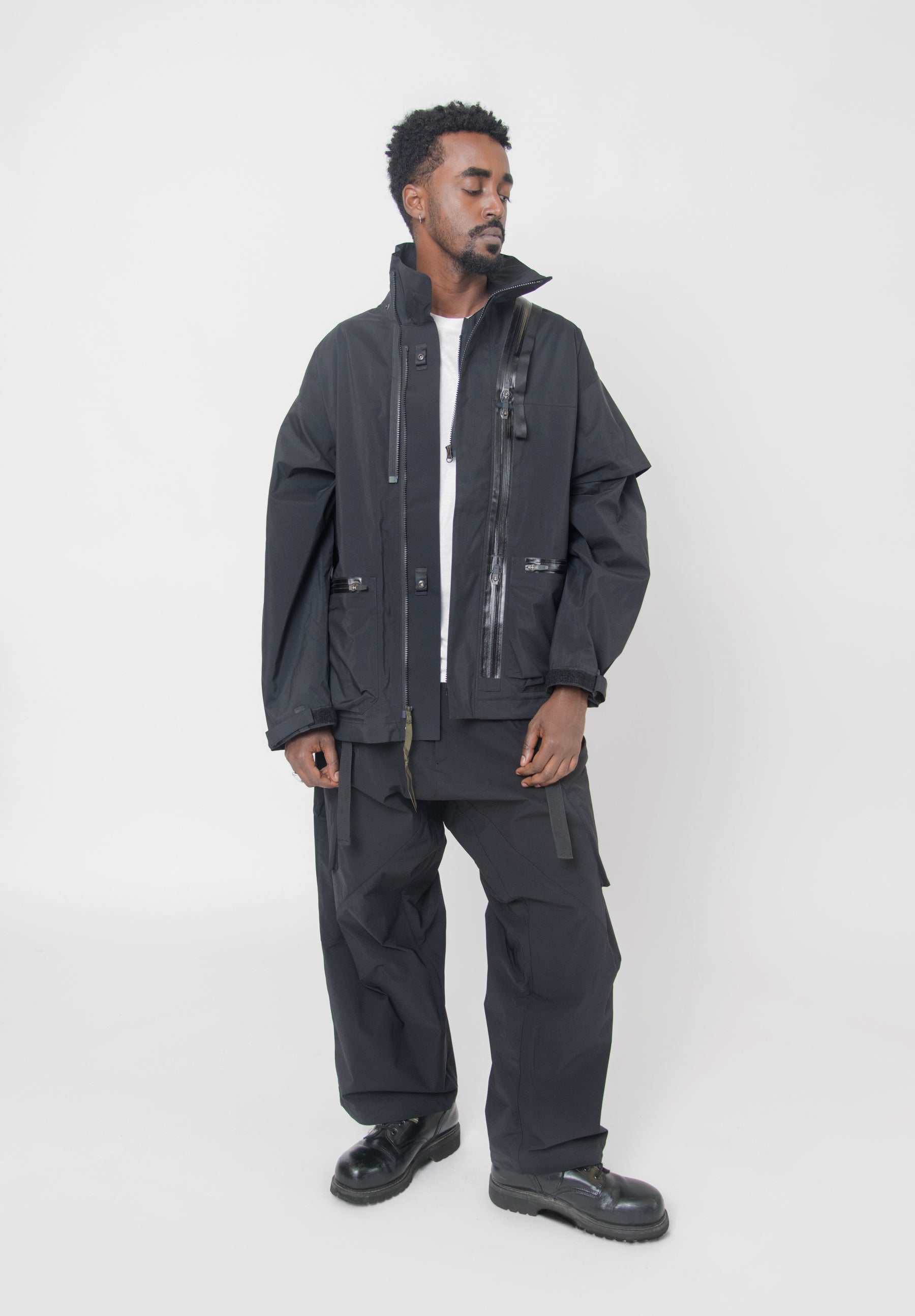 J115-GT 3L Gore-Tex Pro Interops Jacket Black