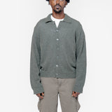 Evening Polo Moss Green Fuzzy Alpaca M4253EM