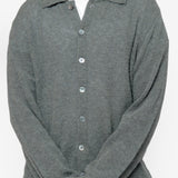 Evening Polo Moss Green Fuzzy Alpaca M4253EM