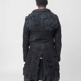 Mohair Faux Fur Jacket Black PL-J028