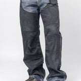 Printed Trousers Blue/Black FN-MN-TROU000961