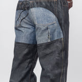 Printed Trousers Blue/Black FN-MN-TROU000961