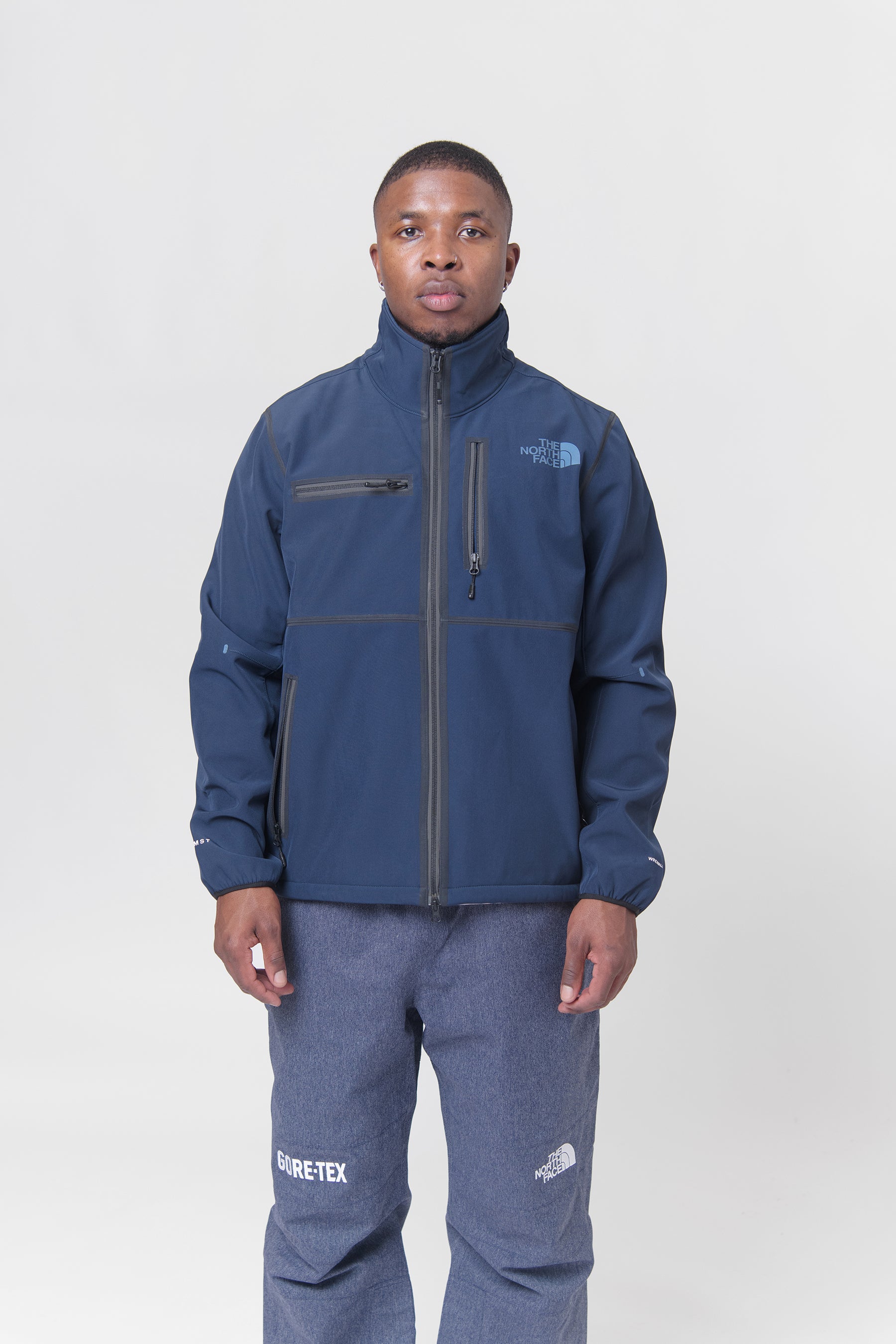 RMST Denali Jacket Summit Navy/Silver NF0A7UQ8O6Q