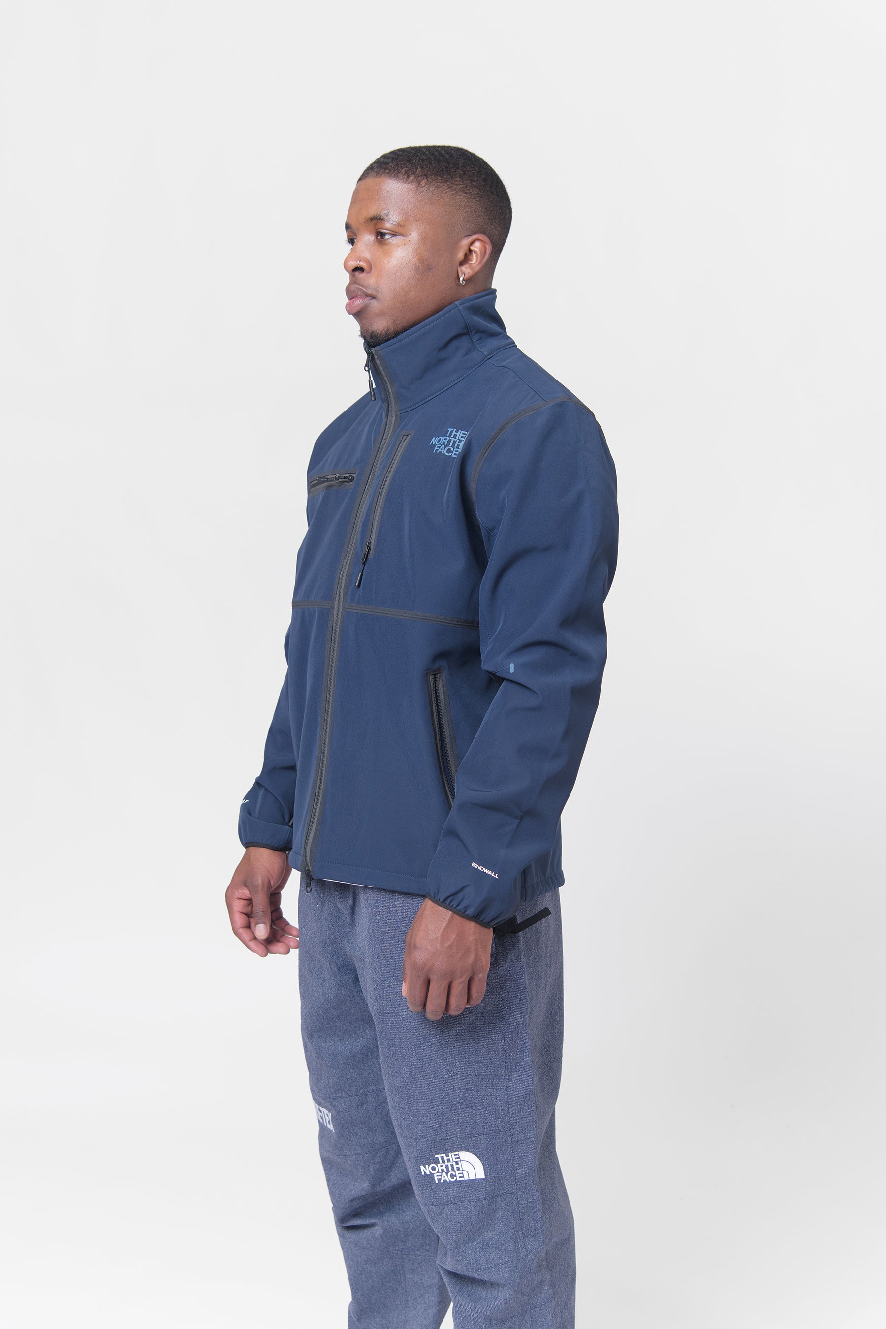 RMST Denali Jacket Summit Navy/Silver NF0A7UQ8O6Q