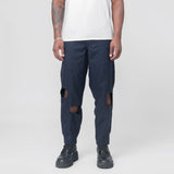 Wool Cut Out Pant Navy FL-P015-W23