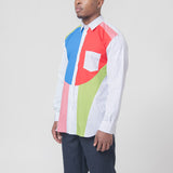 Colour Block Striped Shirt FL-B031-W23