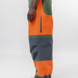 Nylon Canvas Triple Layered Pants Khaki/Orange/Grey WM-P011-051