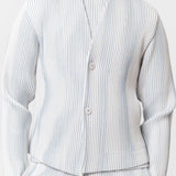 Tweed Pleats Jacket Ivory FD320-41