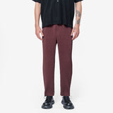 Colour Pleats Pant Edge Brown HP58-JF188-48