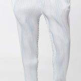 Tweed Pleats Pant FF323-41 Ivory