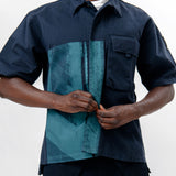 Strand Overshirt Navy ACWMSH131