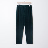 Colour Pleats Pant Deep Green JF184-69