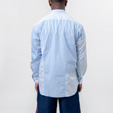 Stripe Poplin Print Andy Warhol 1 Long Sleeve Button-Up Shirt FM-B017-S24-1