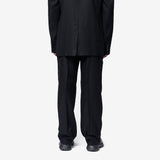 Borrowed Chino Coal Black Link Stripe Weave M4254BC