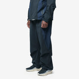Men's Dri-Fit Woven Colour-Block Loose-Fit Pants Black/Navy IH8466-010