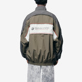 Layered Track Jacket Green/Dark Green 199WP01414