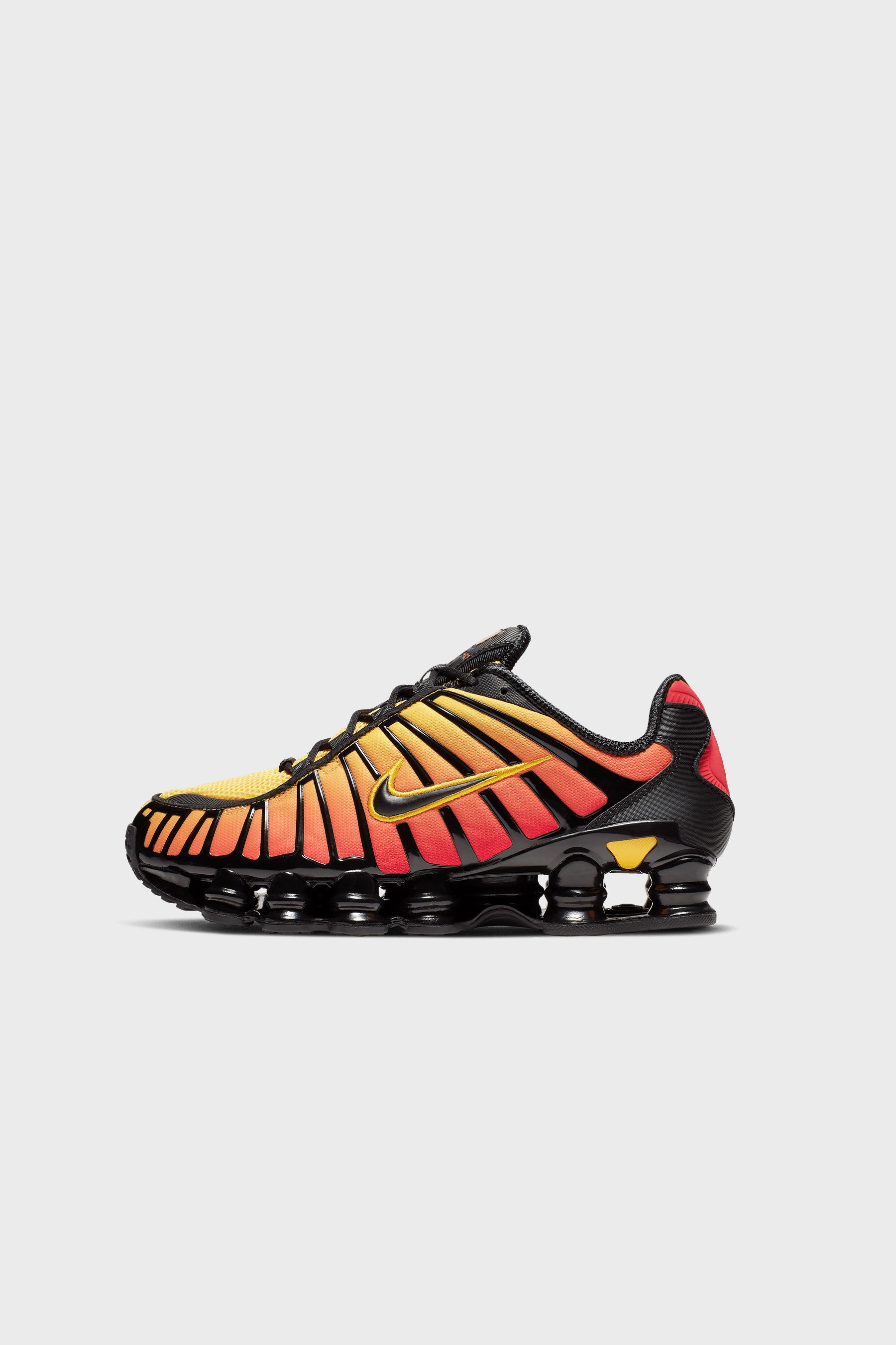 Nike Shox TL Black Black Amarillo University Red AV3595 004 NOMAD