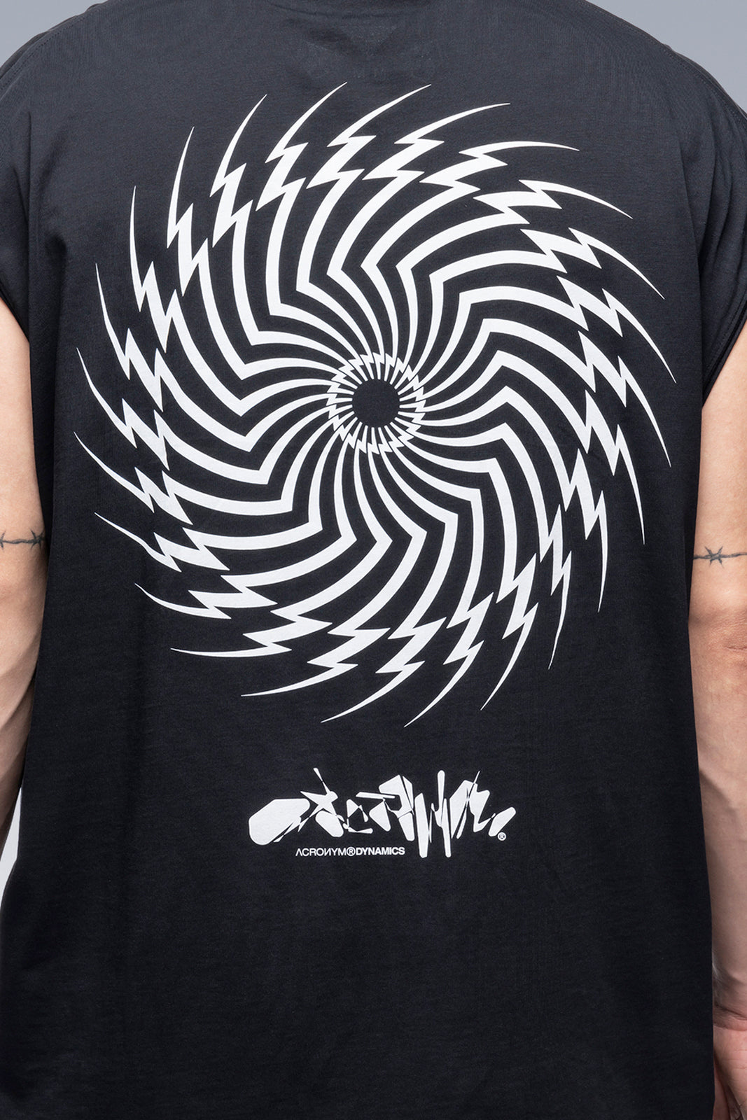 S25-PR-C Sleeveless Tee Black