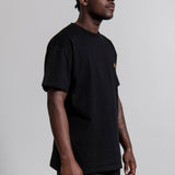 Short Sleeve Chase Tee Black/Gold