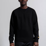 Chase Crewneck Sweater Black/Gold