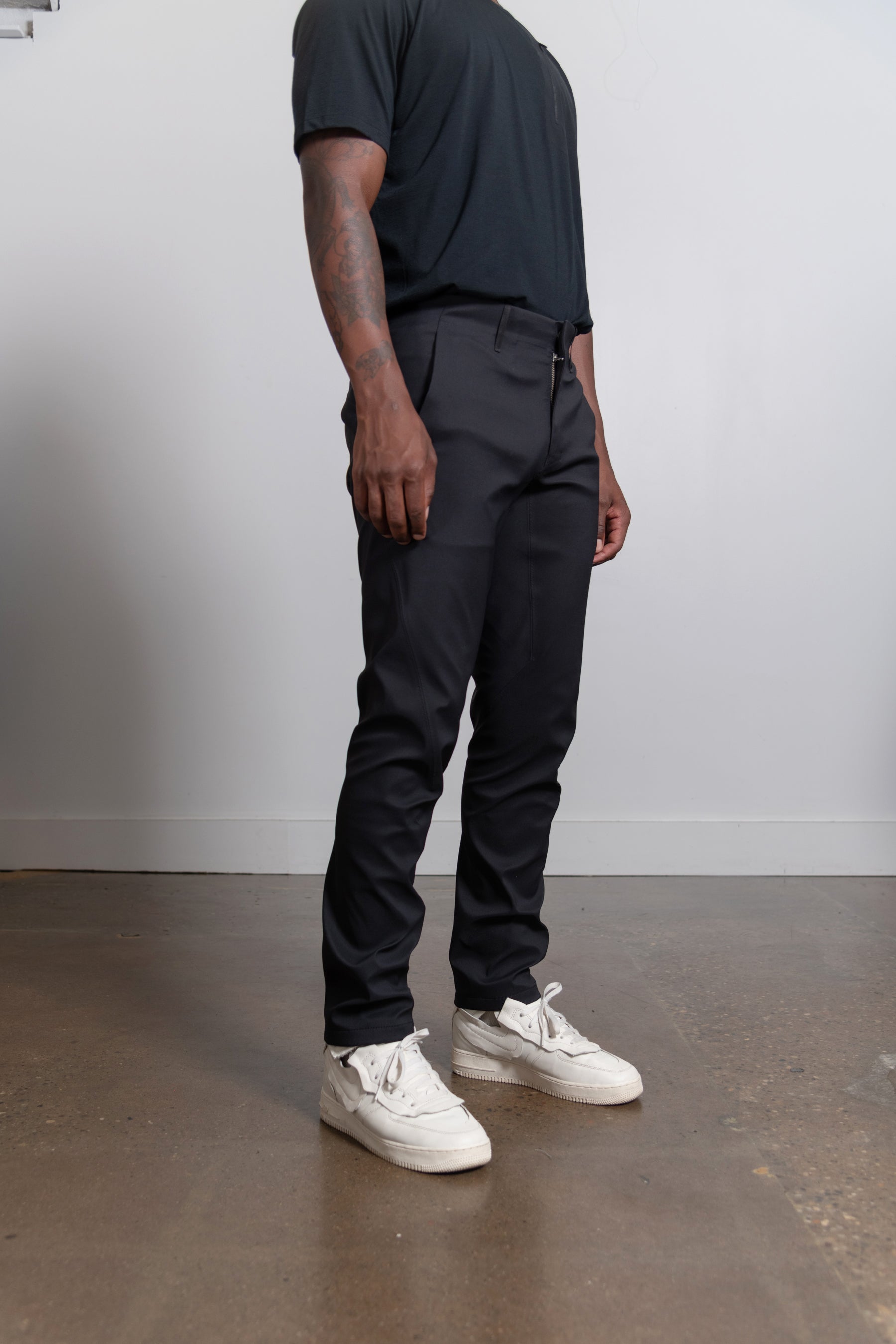 Indisce Pant Black