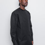Heavy Organic Cotton Poplin Shirt Black J21DL0032