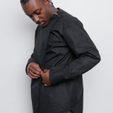 Heavy Organic Cotton Poplin Shirt Black J21DL0032