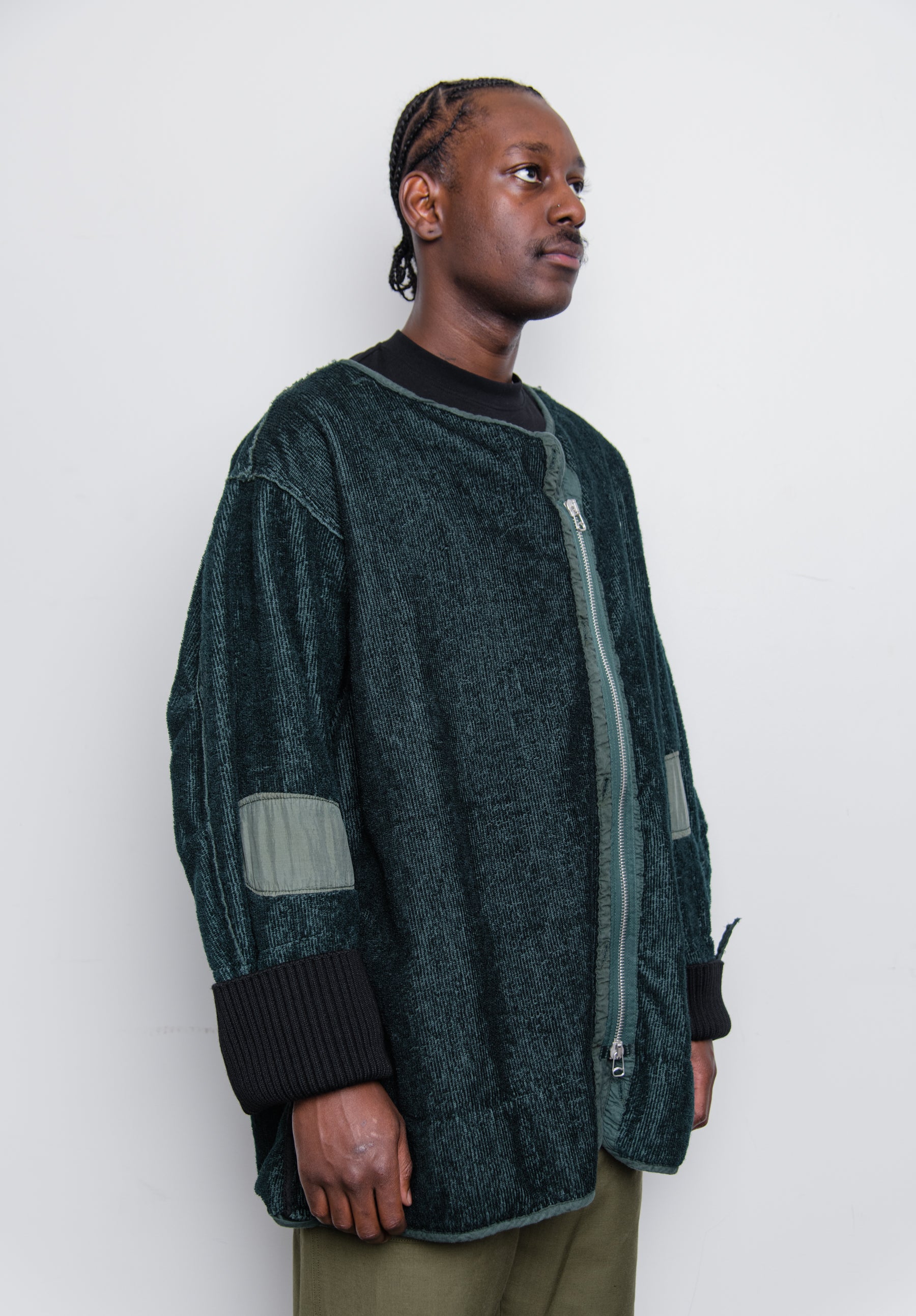Re-Work Wool Liner Jacket Kombu Green