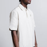 Typeset Polo Shirt Bone