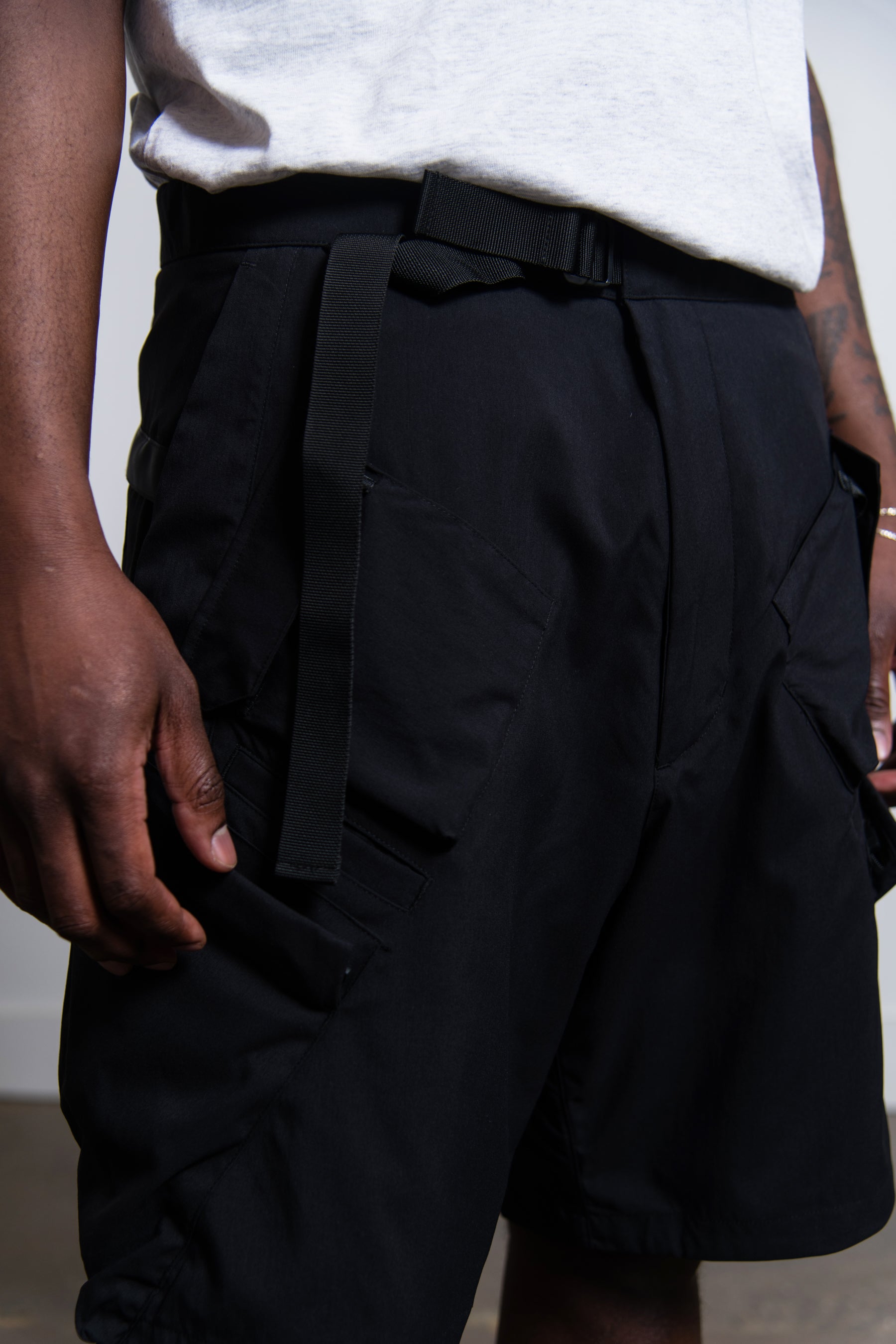 SP29-M Cargo Short Black