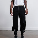 Fine Dry Wool Zip Trouser Black JSMU310931