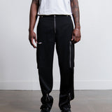 Fine Dry Wool Zip Trouser Black JSMU310931