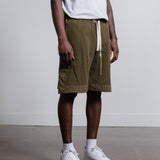 Waffle Stripe Short Medium Green JPUU707501
