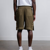 Waffle Stripe Short Medium Green JPUU707501