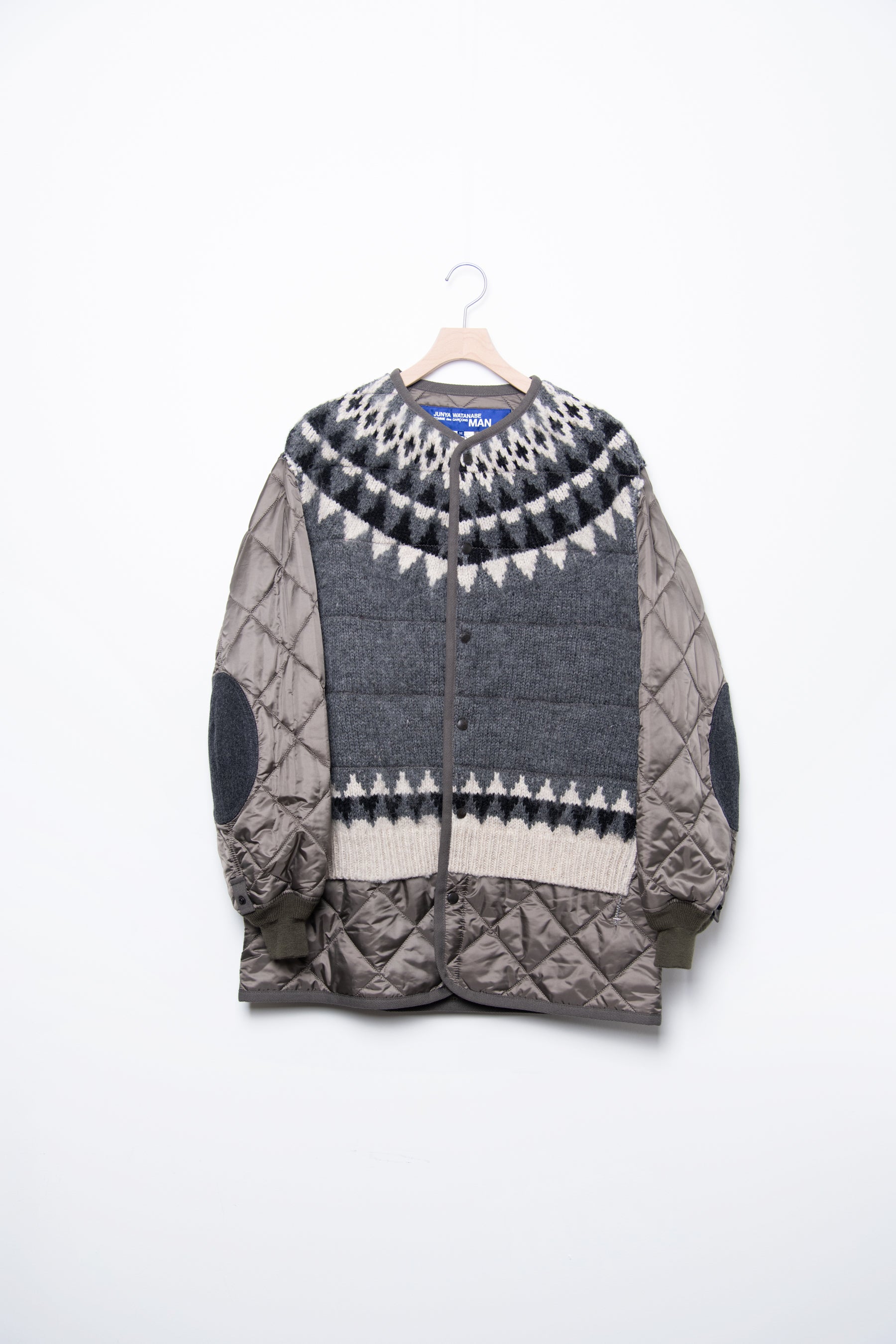 Monogram Shibori Napolitana Jacket - Luxury Grey