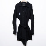 M65 Lab Coat Black FU6-CO-01