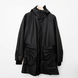 Tube Pleat Jacket Black