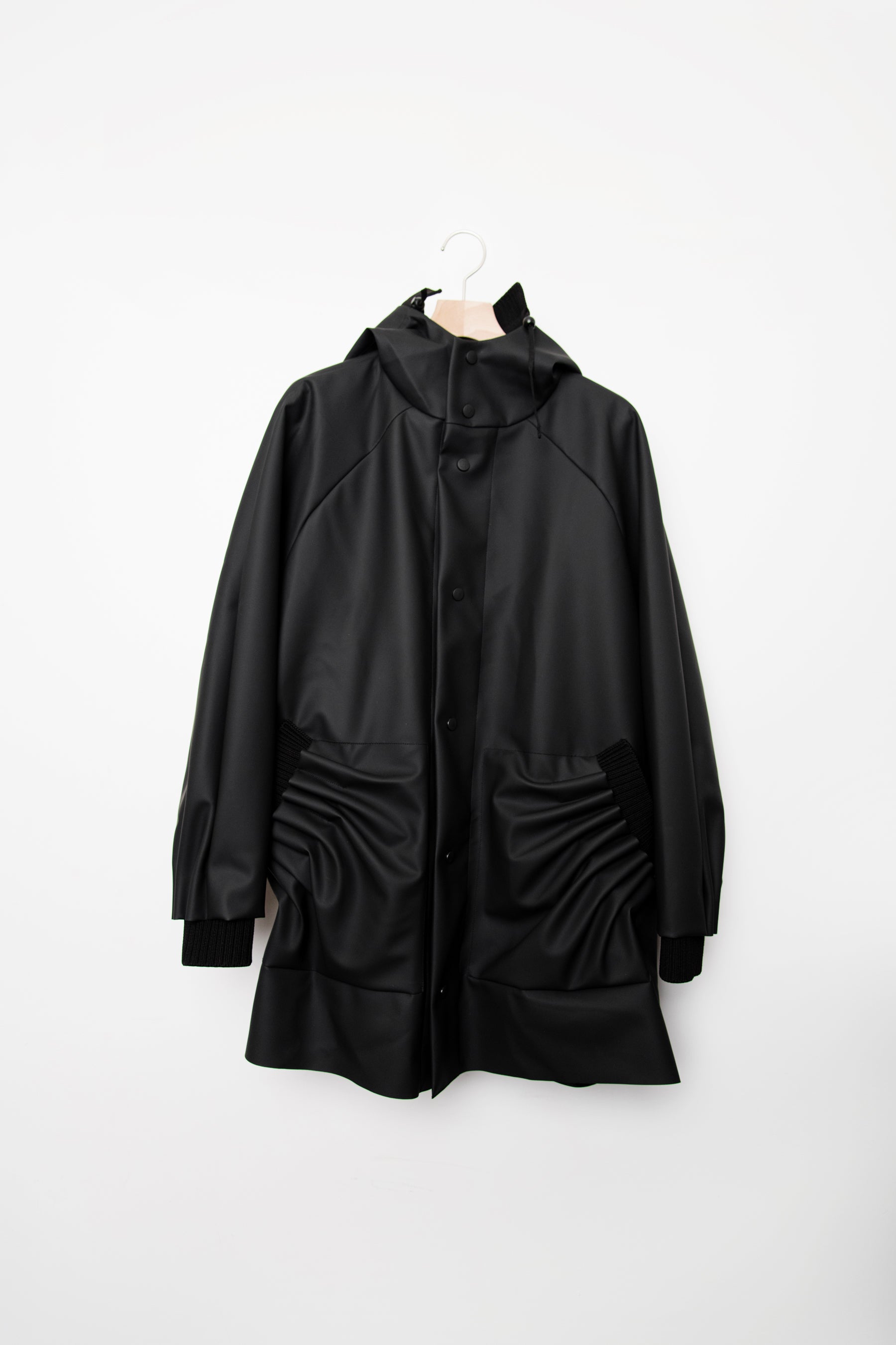 Tube Pleat Jacket Black