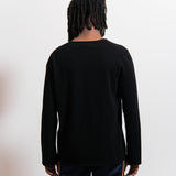 CDG PLAY Knit Emblem Crewneck Sweater Black/Red