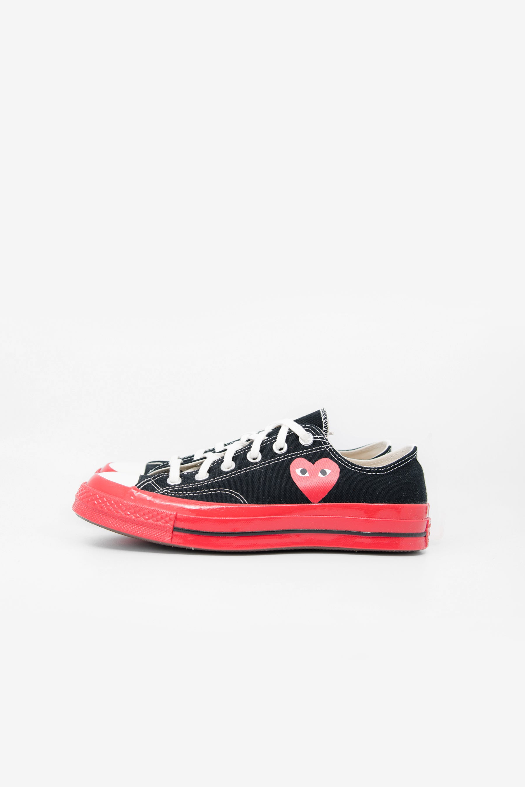 PLAY Red Sole Chuck Taylor Low Black K123-001-1