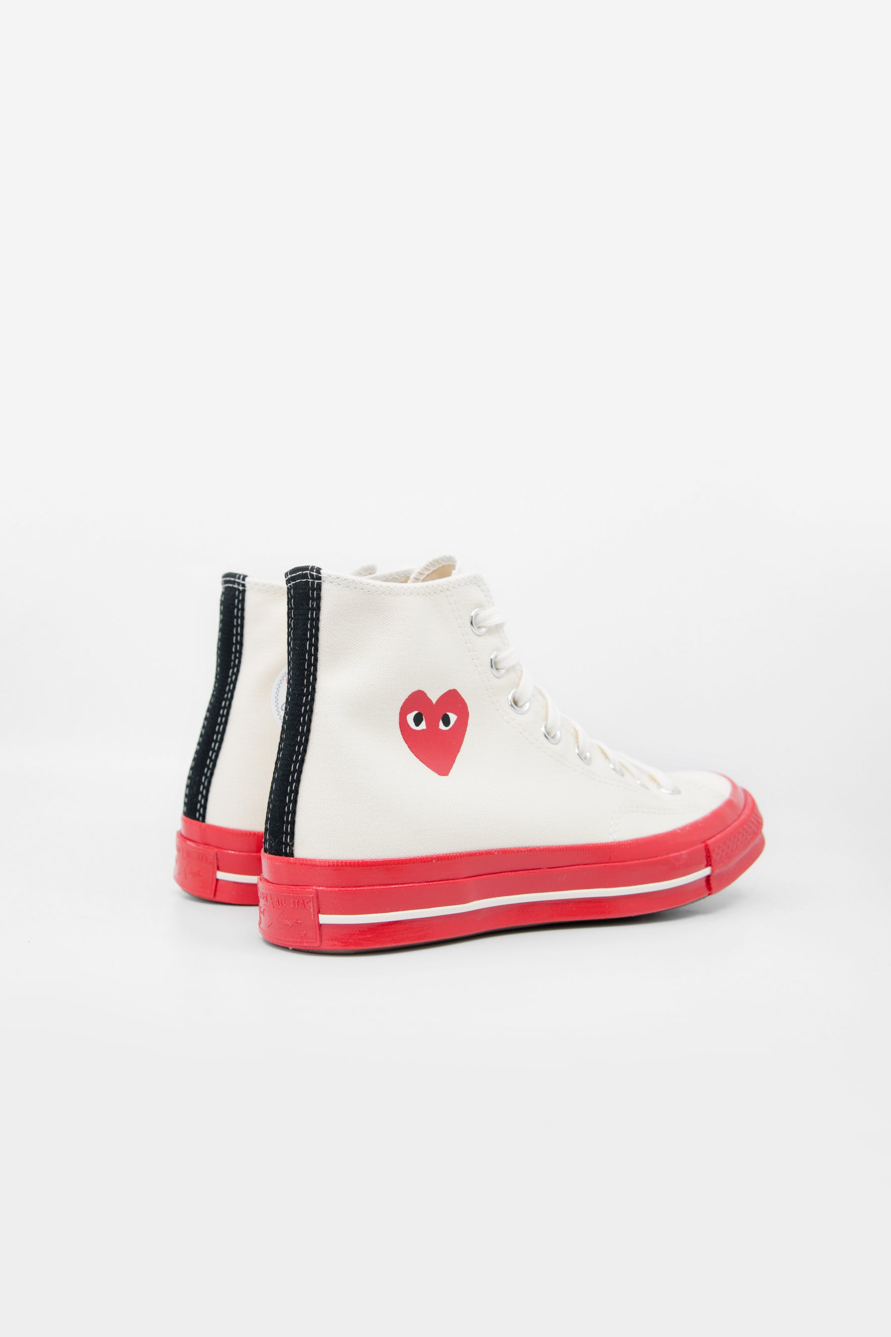 PLAY Red Sole Chuck Taylor High Off-White K124-001-2