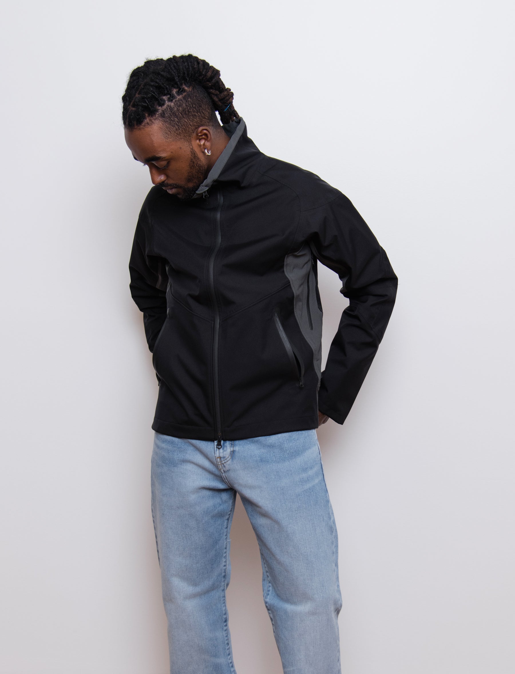 Gore-Tex 3L Venice Skeleton Jacket Black